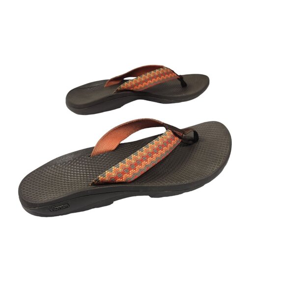 Women's Chaco Flip Flops Size W9 Vibram Soles Durable Comfortable Footwear - Picture 9 of 9